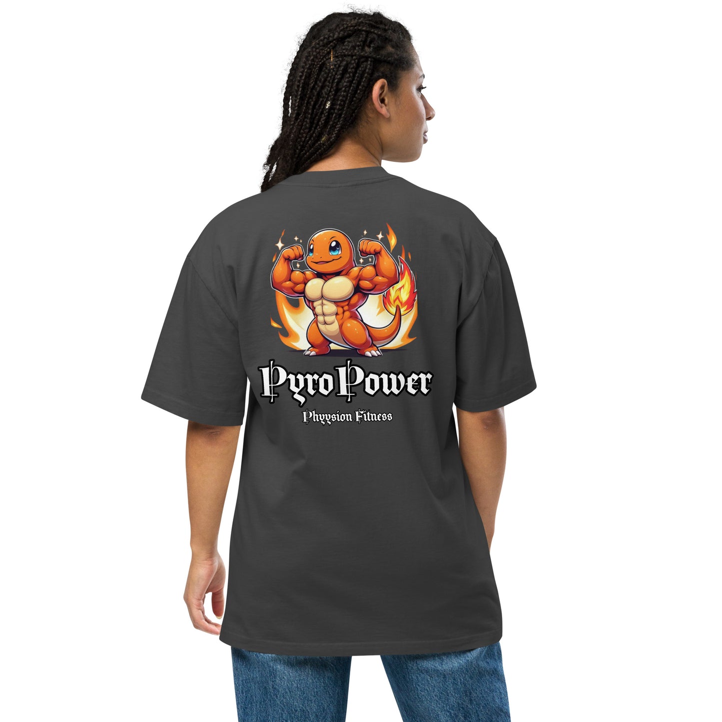 T-shirt oversize "PyroPower"