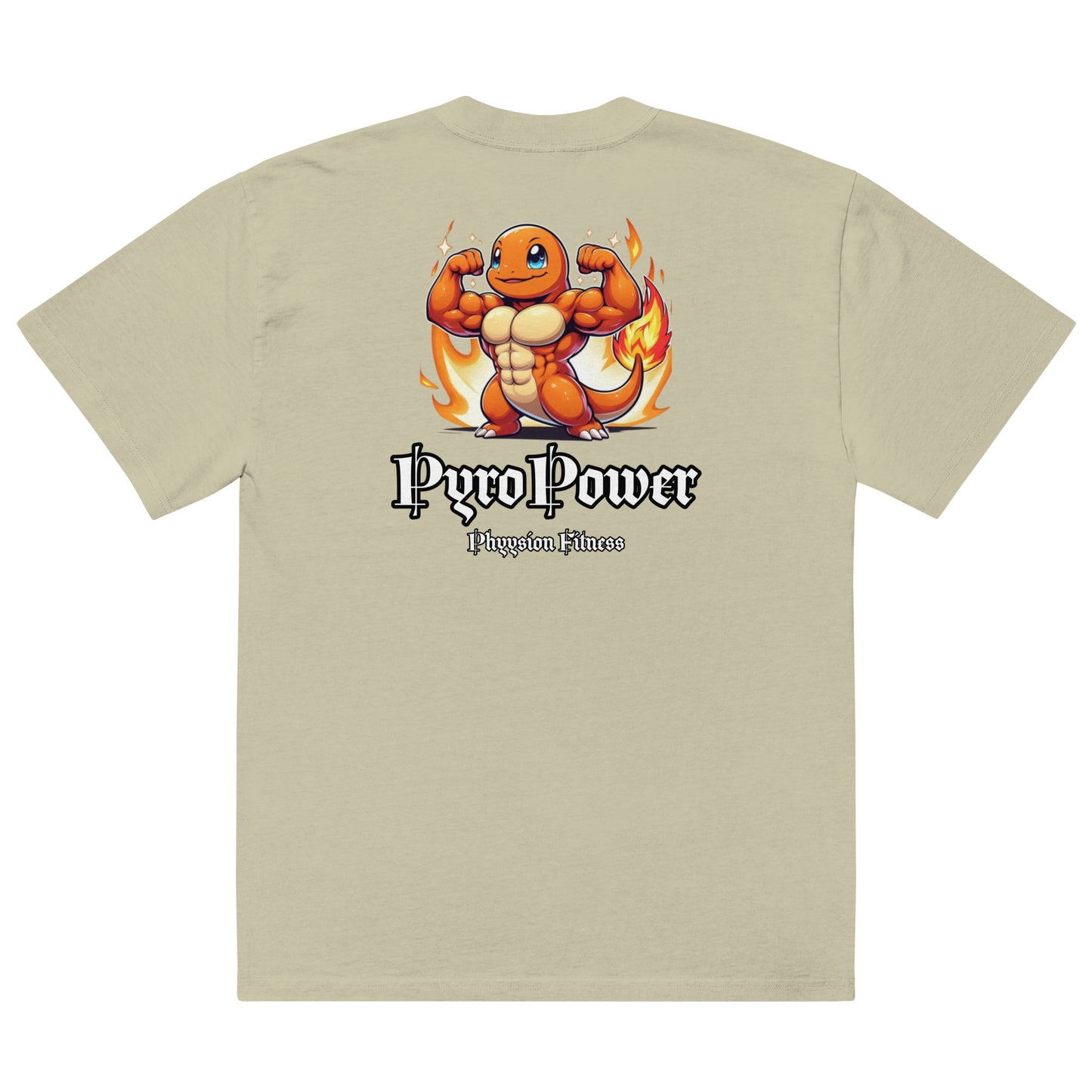 T-shirt oversize "PyroPower"