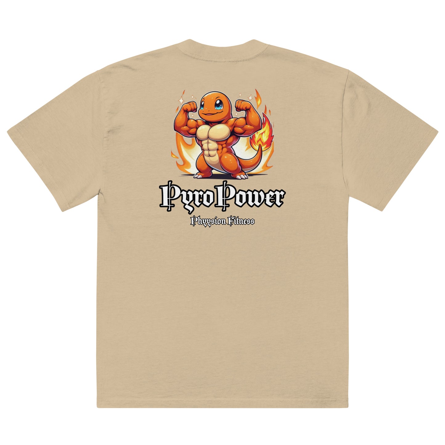 T-shirt oversize "PyroPower"